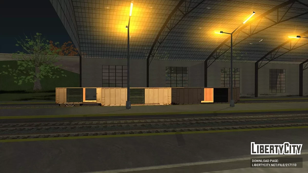 Освещение вокзалов в SF и LV / GTA San Andreas