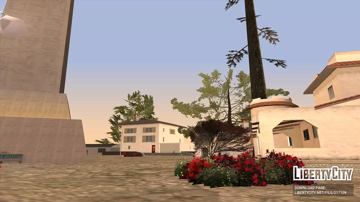 Маленький городок на вершине горы Чилиад / GTA San Andreas