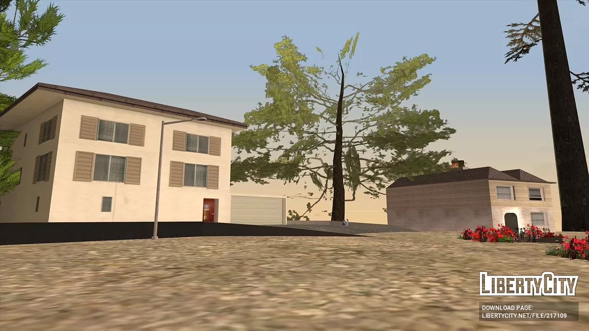 Маленький городок на вершине горы Чилиад / GTA San Andreas