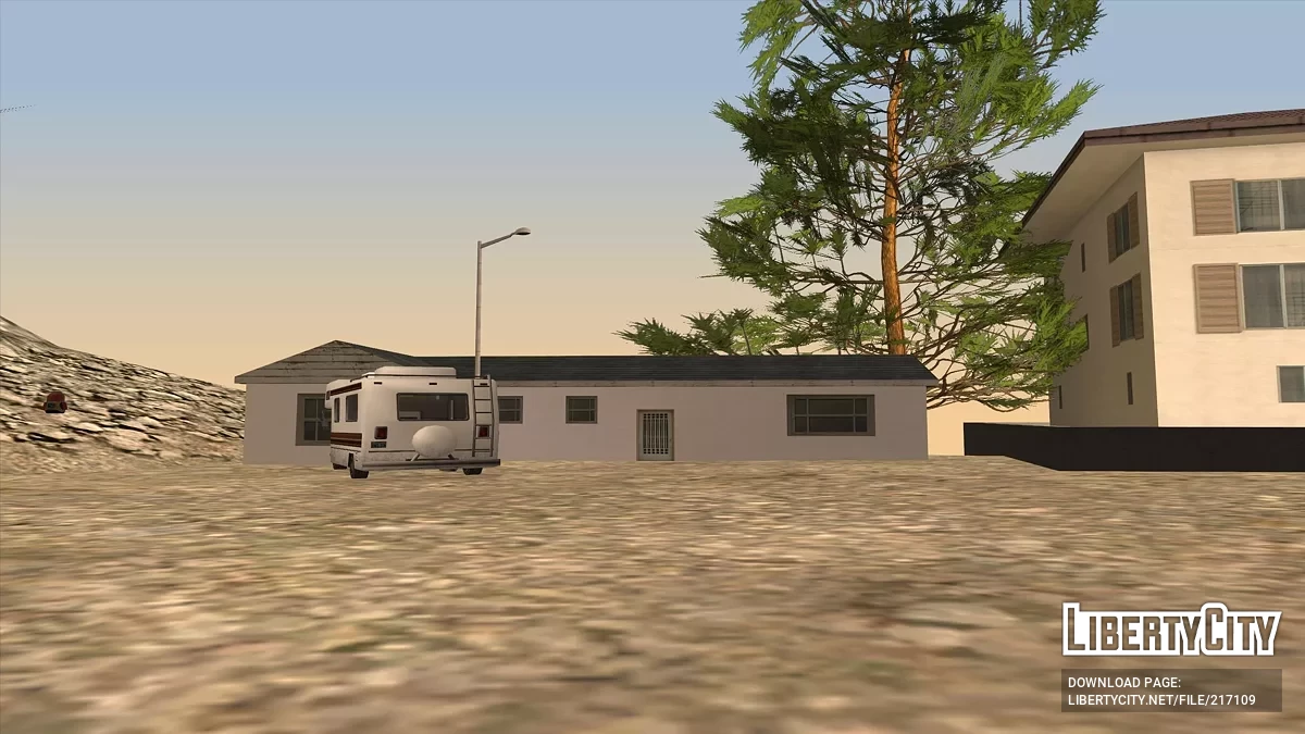 Маленький городок на вершине горы Чилиад / GTA San Andreas