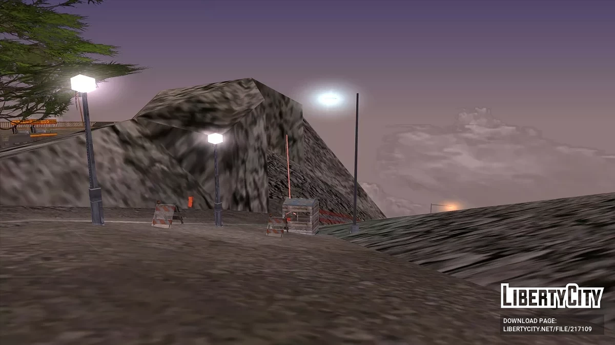 Маленький городок на вершине горы Чилиад / GTA San Andreas