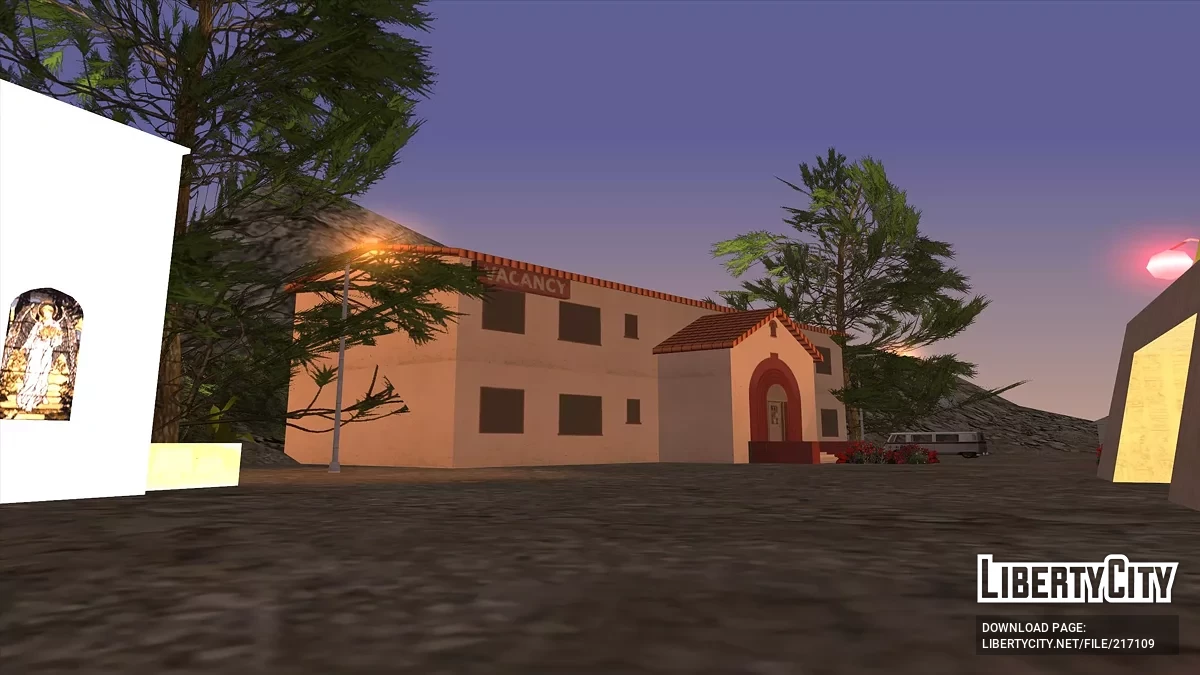 Маленький городок на вершине горы Чилиад / GTA San Andreas