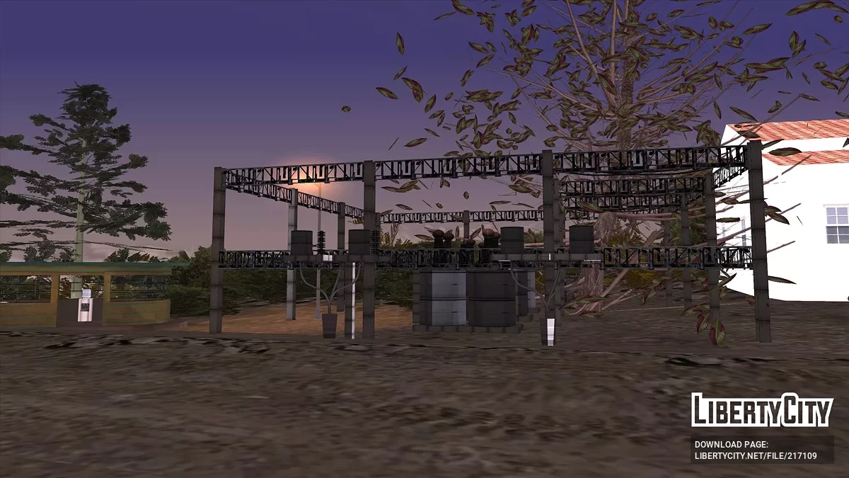 Маленький городок на вершине горы Чилиад / GTA San Andreas