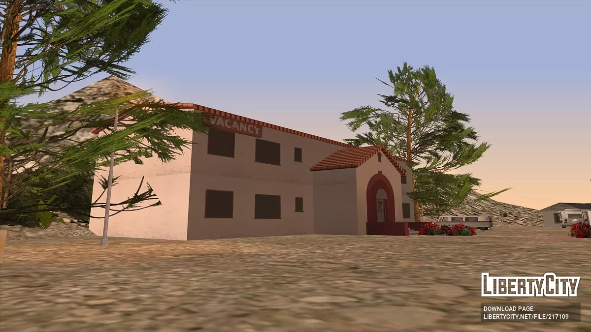 Маленький городок на вершине горы Чилиад / GTA San Andreas