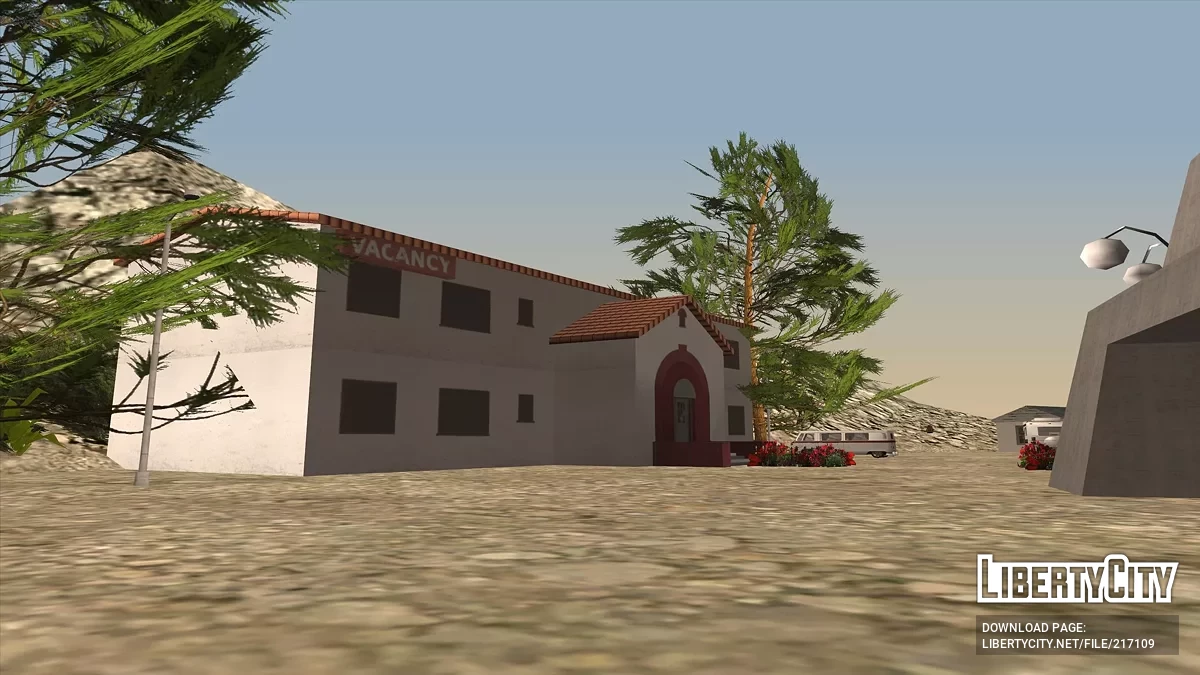 Маленький городок на вершине горы Чилиад / GTA San Andreas