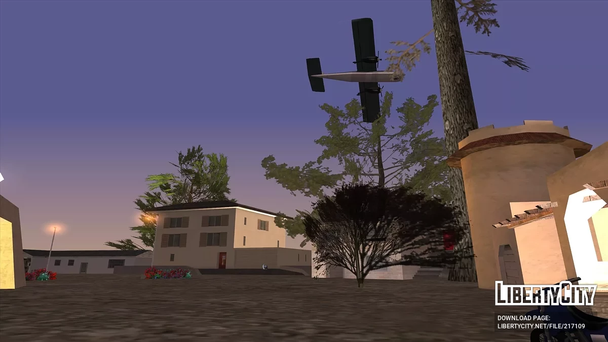 Маленький городок на вершине горы Чилиад / GTA San Andreas