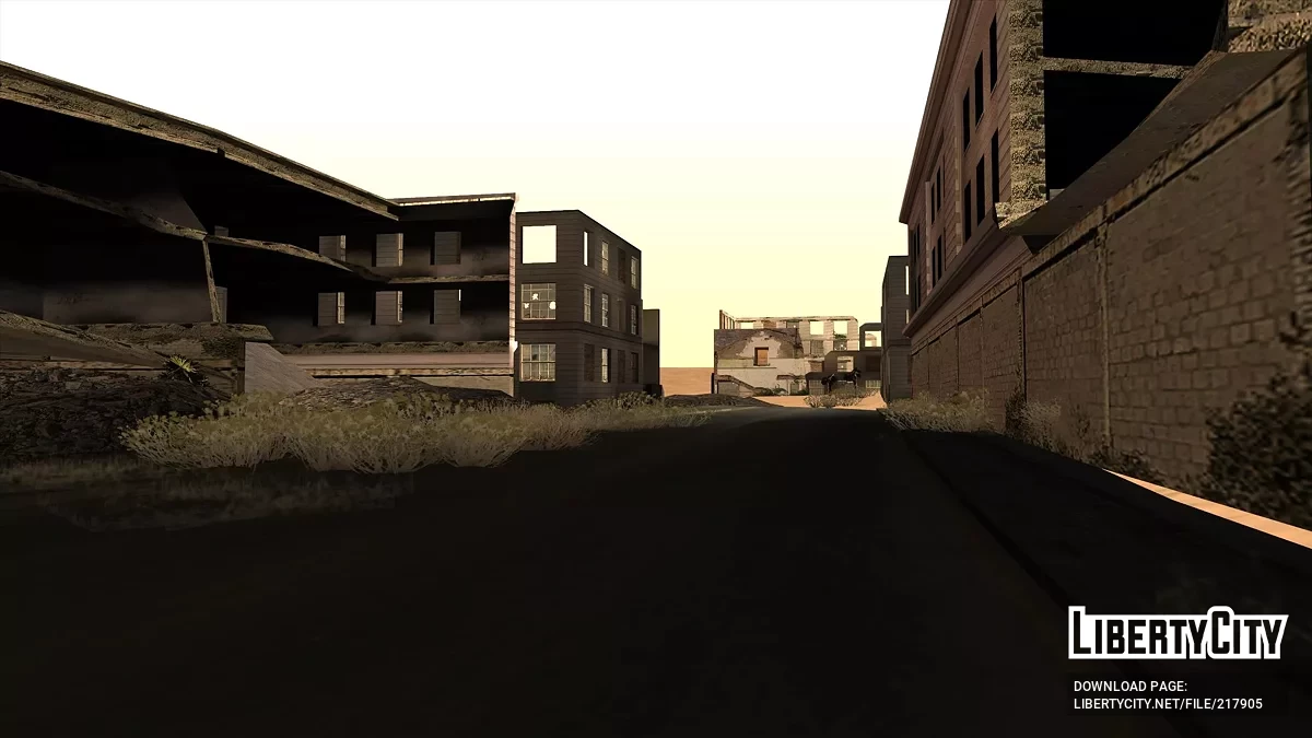 Пустошь - Город Призрак / GTA San Andreas