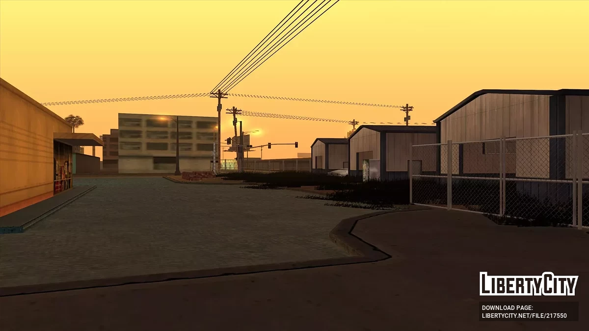 Ремонтные боксы под Вайнвудом / GTA San Andreas