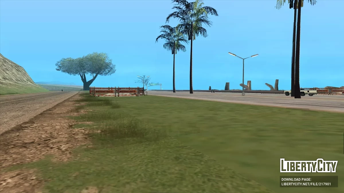 Ремонтные работы на дорогах / GTA San Andreas