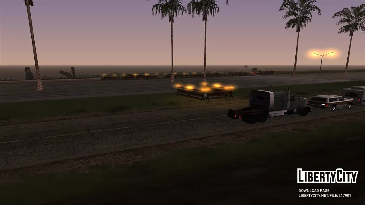 Ремонтные работы на дорогах / GTA San Andreas