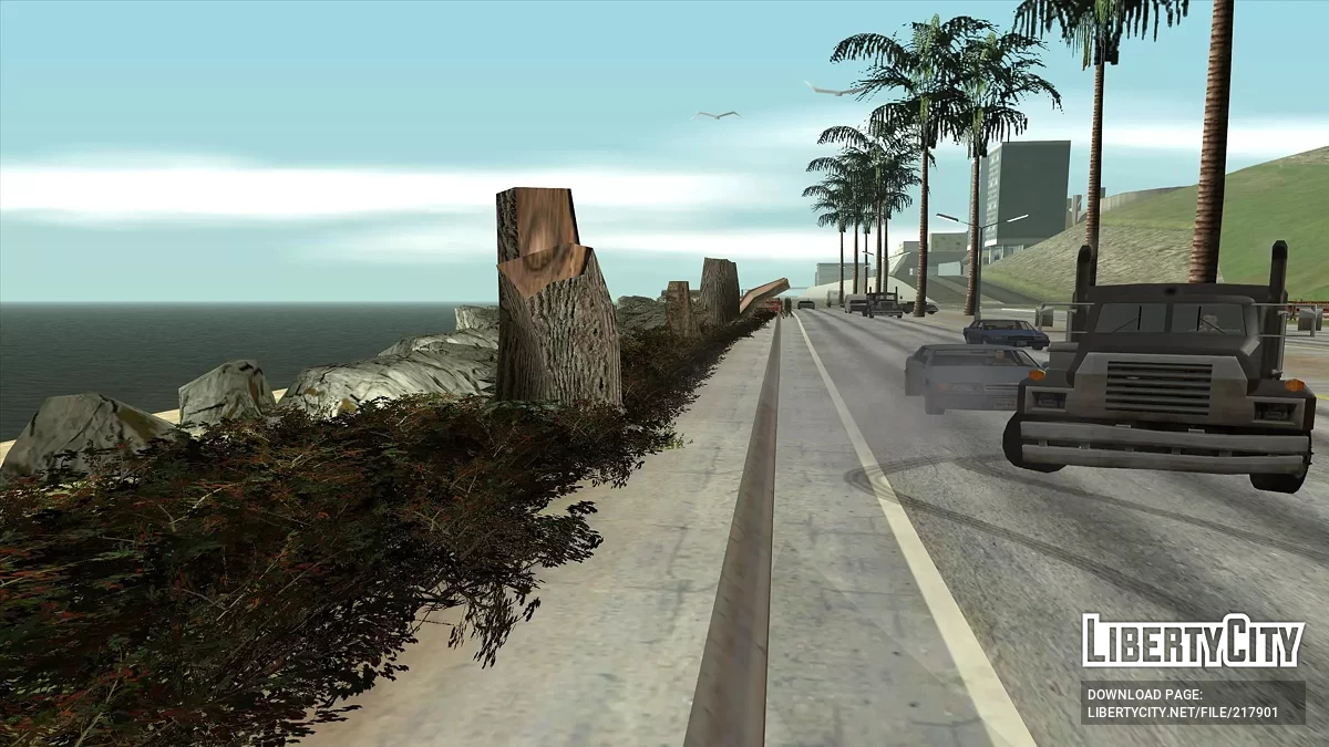 Ремонтные работы на дорогах / GTA San Andreas