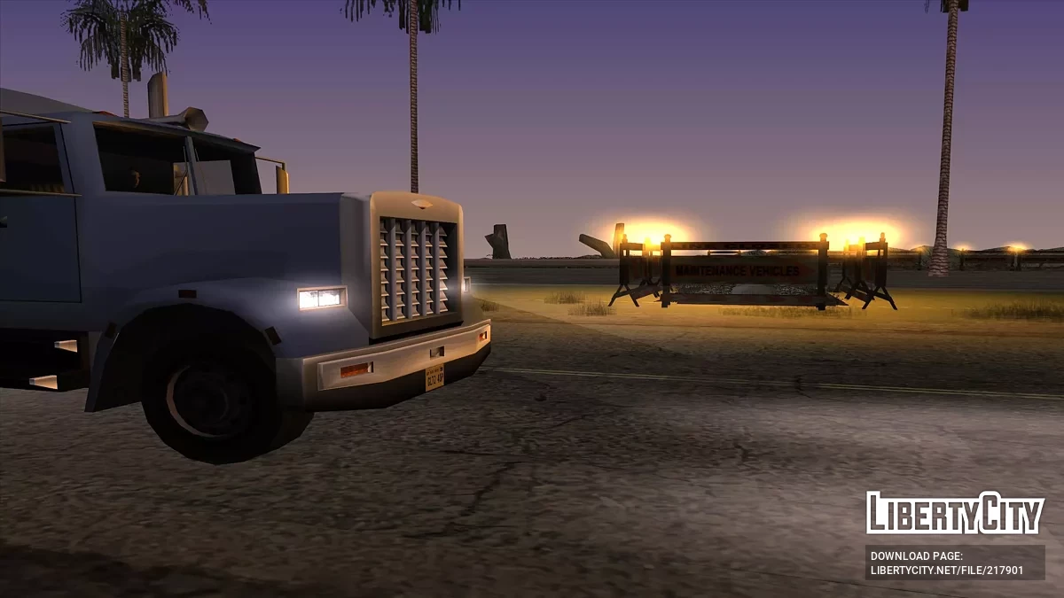 Ремонтные работы на дорогах / GTA San Andreas