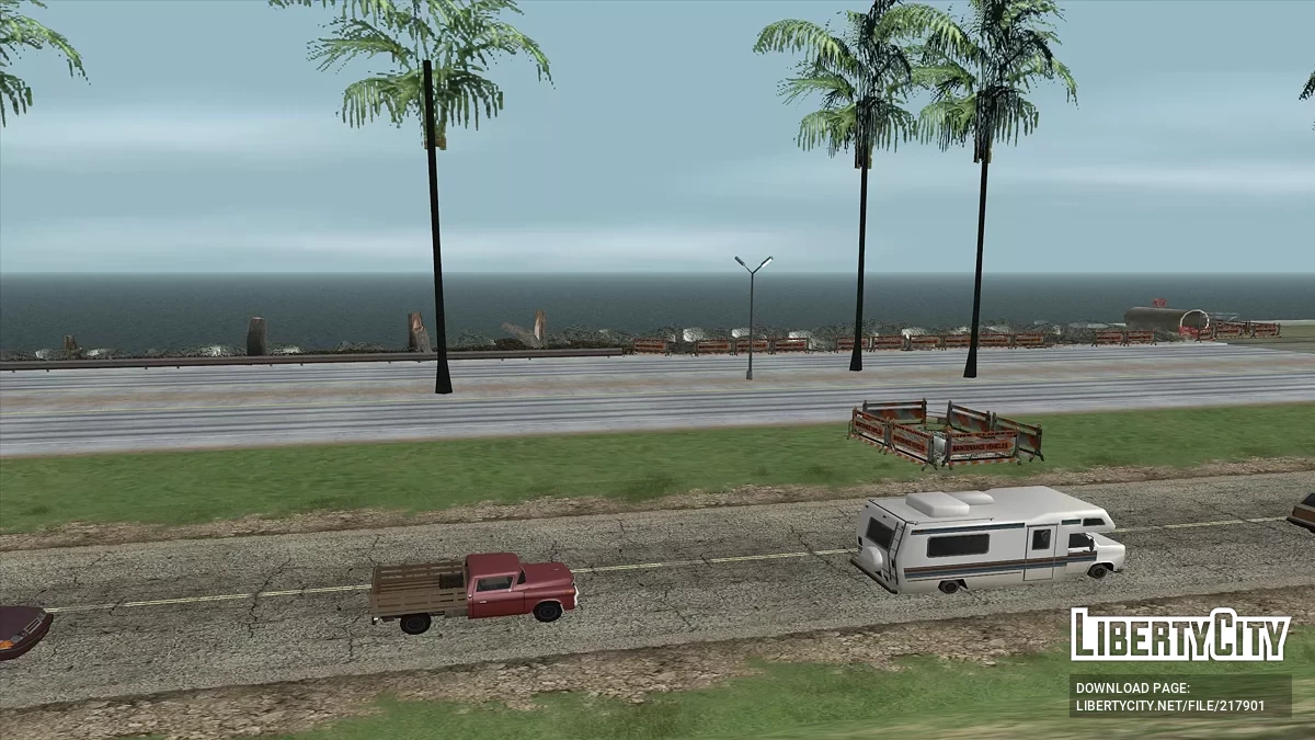 Ремонтные работы на дорогах / GTA San Andreas