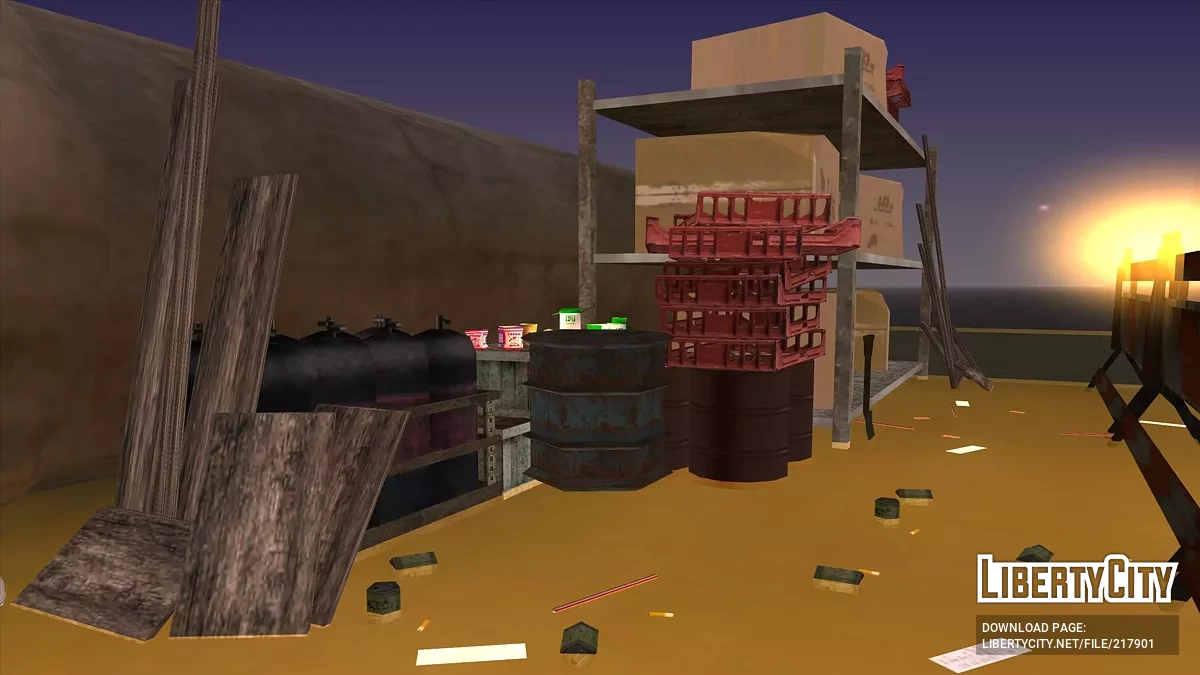 Ремонтные работы на дорогах / GTA San Andreas
