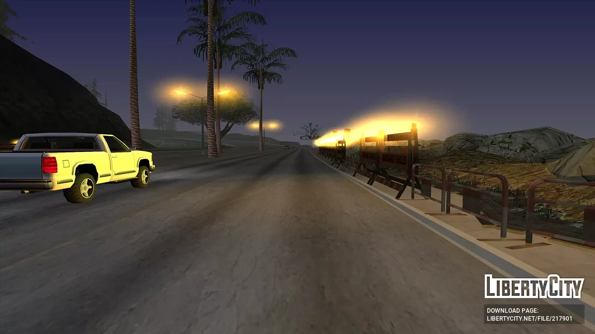 Ремонтные работы на дорогах / GTA San Andreas