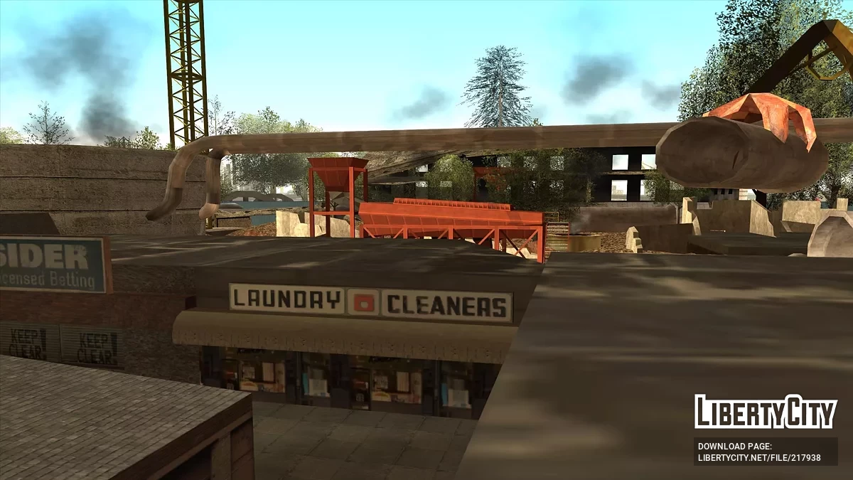 Стройка в Гантоне / GTA San Andreas