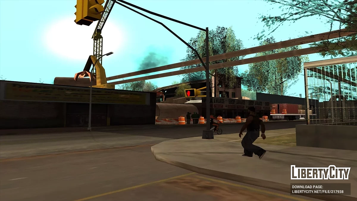Стройка в Гантоне / GTA San Andreas