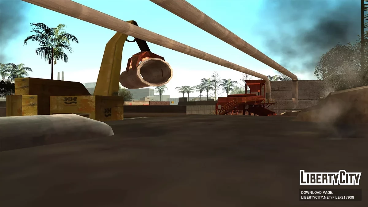 Стройка в Гантоне / GTA San Andreas