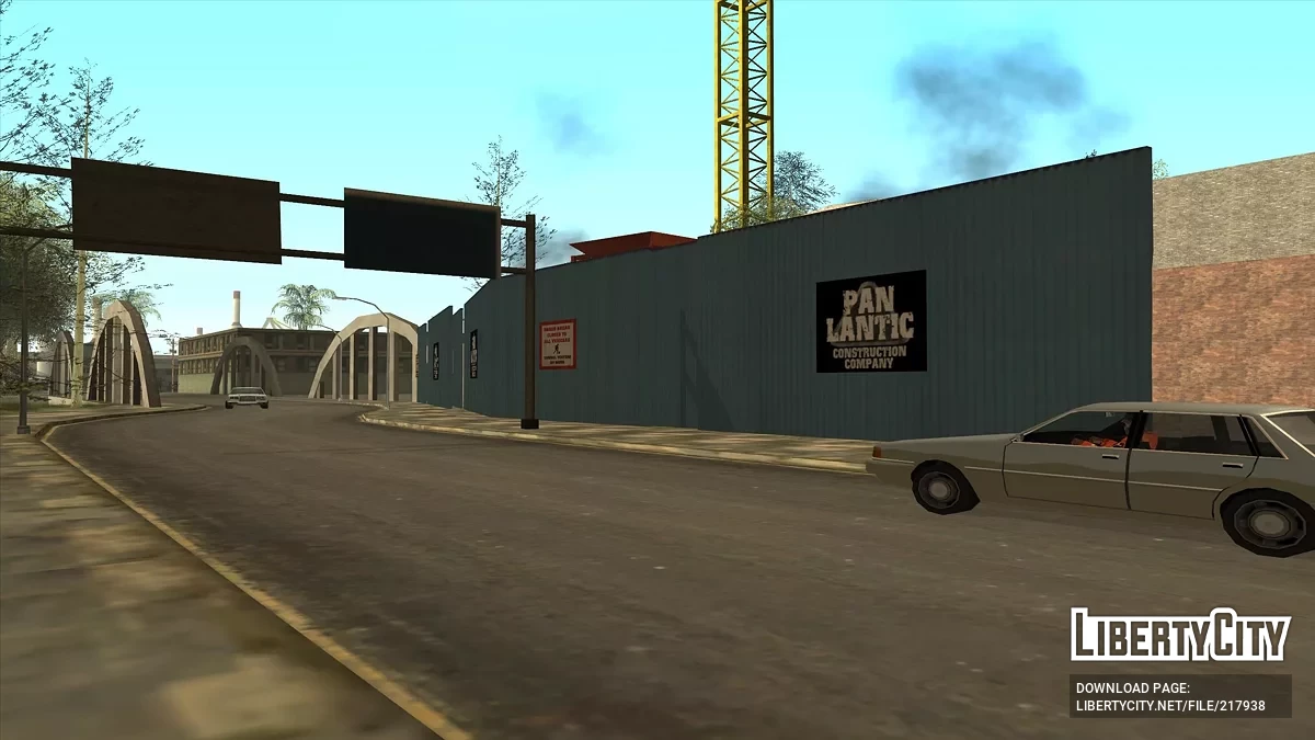 Стройка в Гантоне / GTA San Andreas