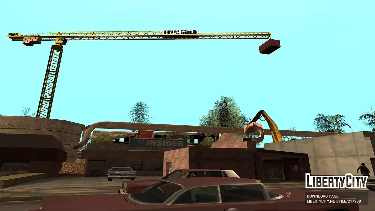 Стройка в Гантоне / GTA San Andreas