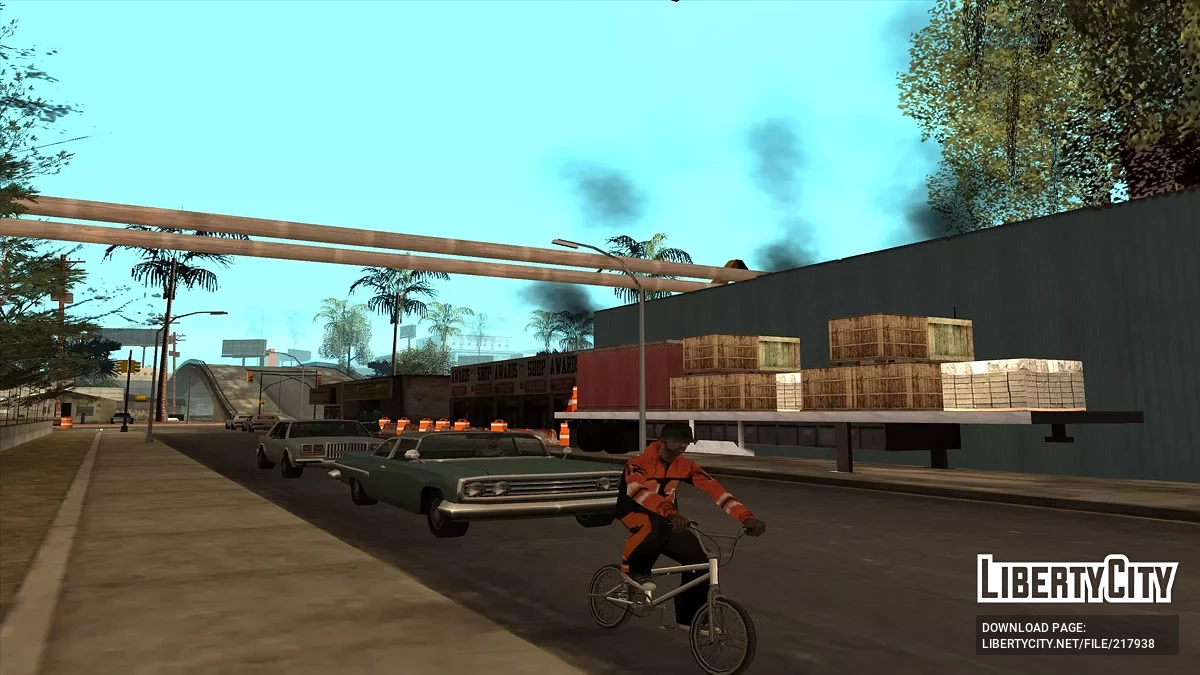 Стройка в Гантоне / GTA San Andreas
