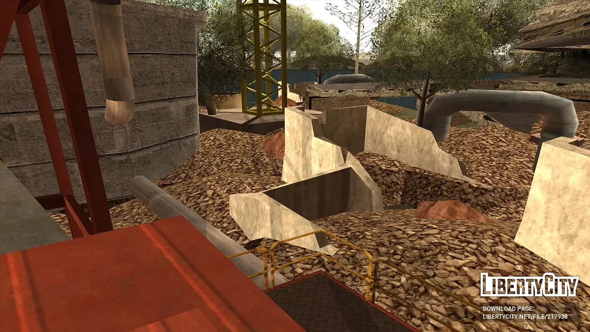 Стройка в Гантоне / GTA San Andreas