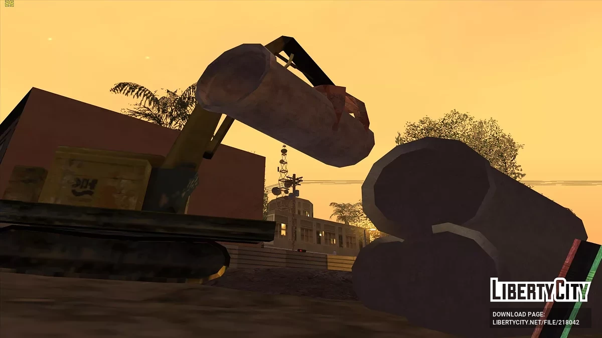 Улучшенная стройка у Скейт Парка / GTA San Andreas