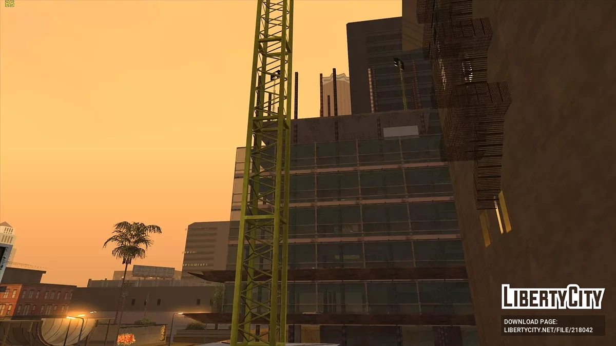 Улучшенная стройка у Скейт Парка / GTA San Andreas