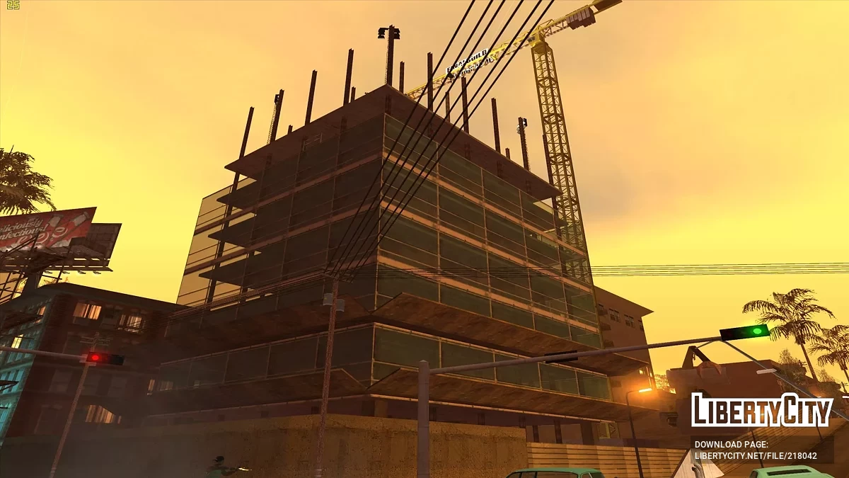 Улучшенная стройка у Скейт Парка / GTA San Andreas