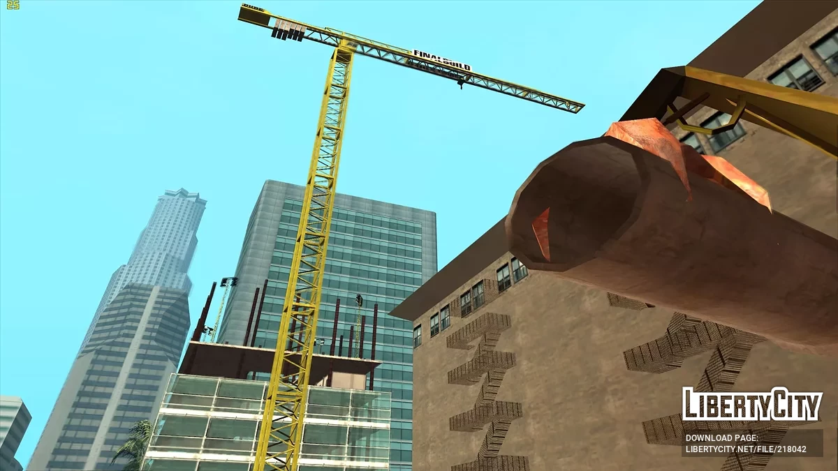 Улучшенная стройка у Скейт Парка / GTA San Andreas