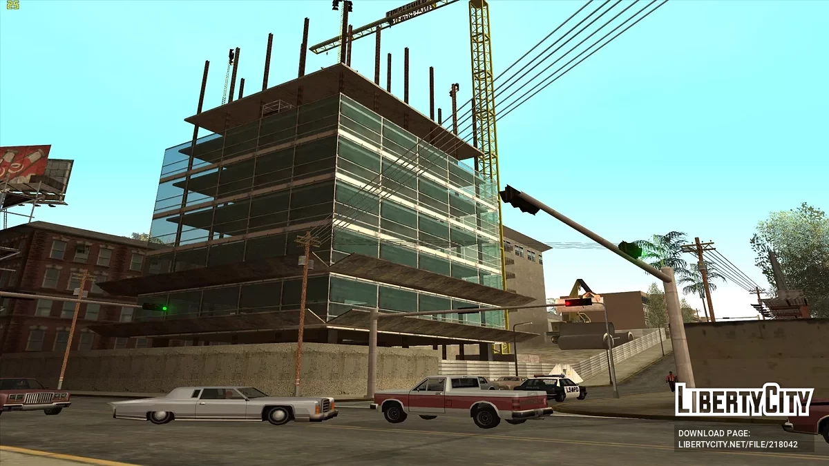 Улучшенная стройка у Скейт Парка / GTA San Andreas
