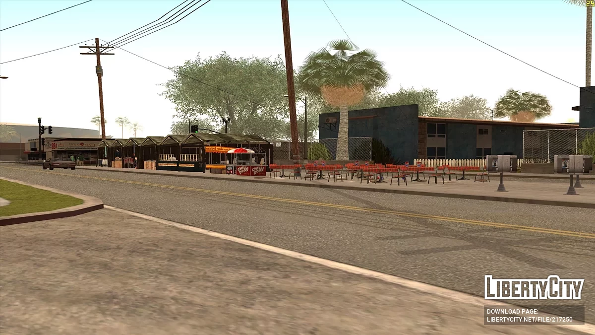 Вещевой рынок в Гантоне / GTA San Andreas
