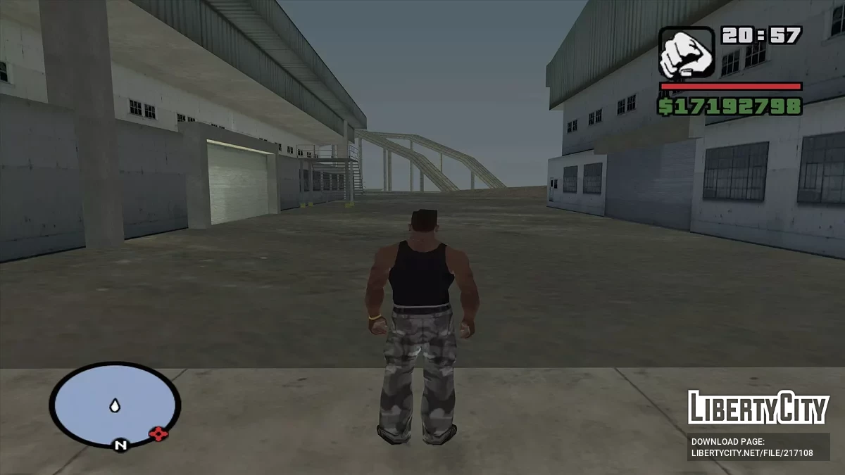 Военная база у берегов LS / GTA San Andreas