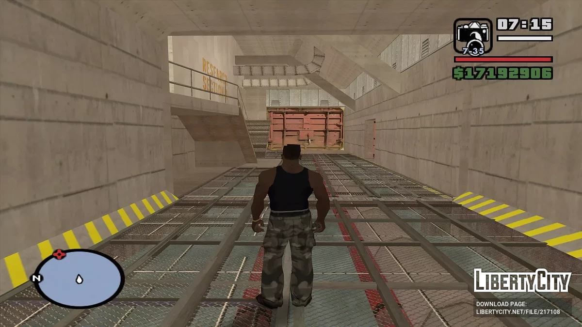 Военная база у берегов LS / GTA San Andreas