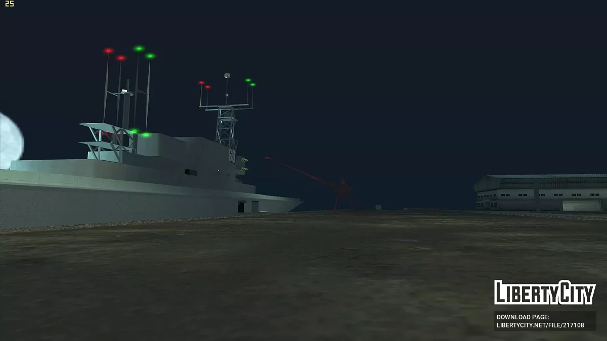 Военная база у берегов LS / GTA San Andreas