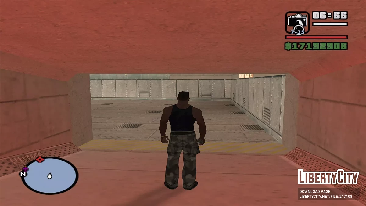 Военная база у берегов LS / GTA San Andreas
