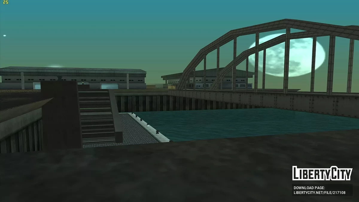 Военная база у берегов LS / GTA San Andreas