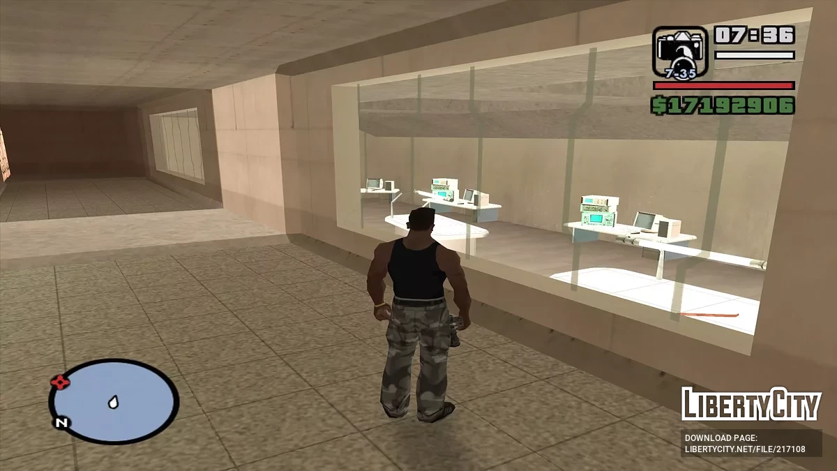 Военная база у берегов LS / GTA San Andreas
