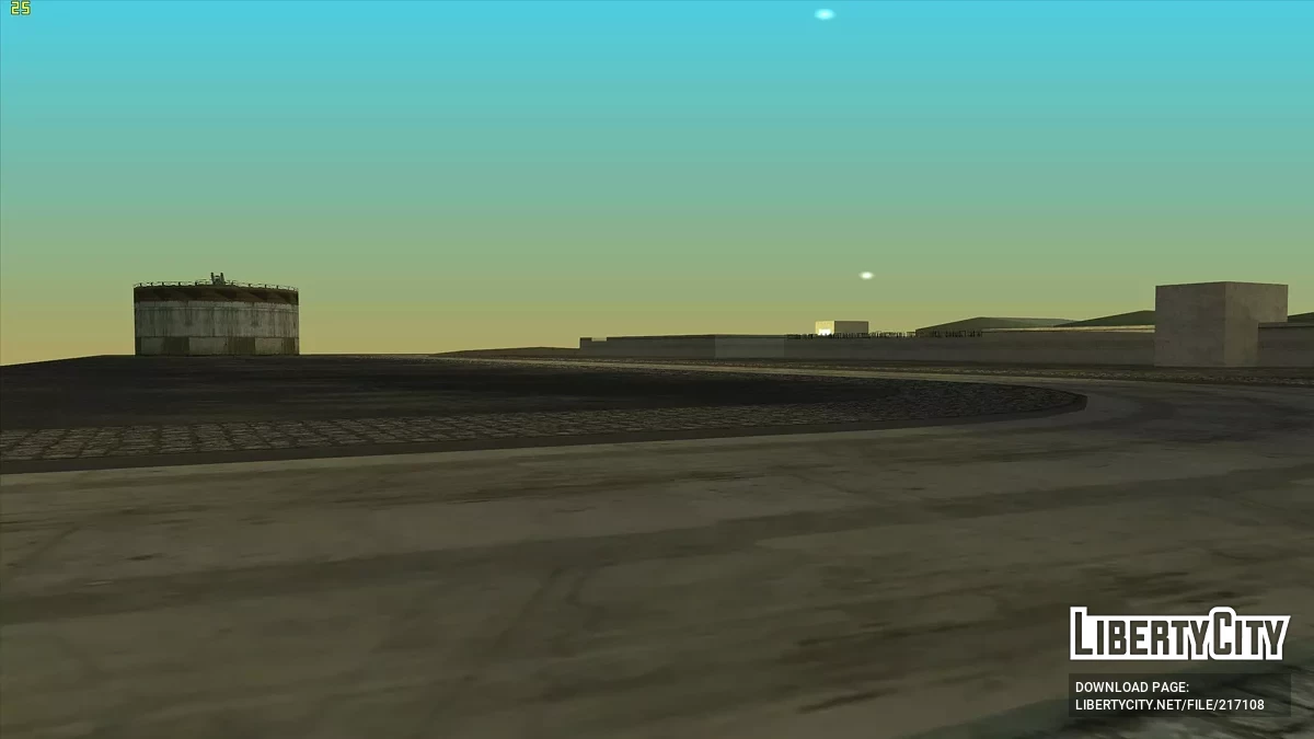 Военная база у берегов LS / GTA San Andreas