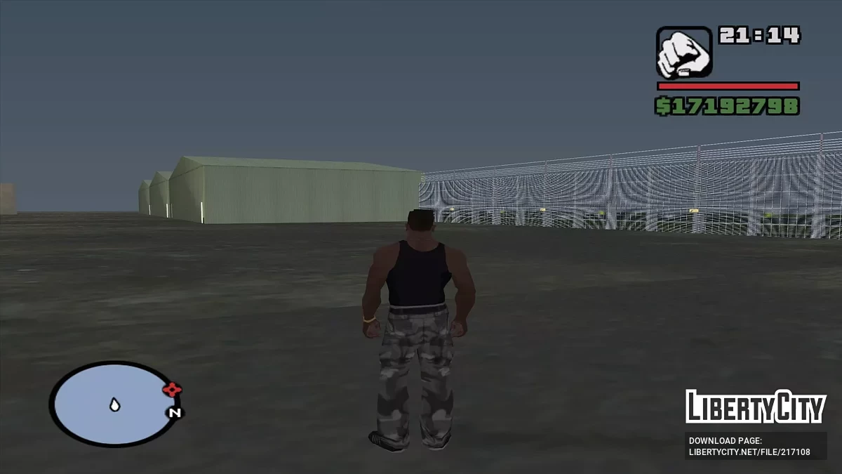 Военная база у берегов LS / GTA San Andreas