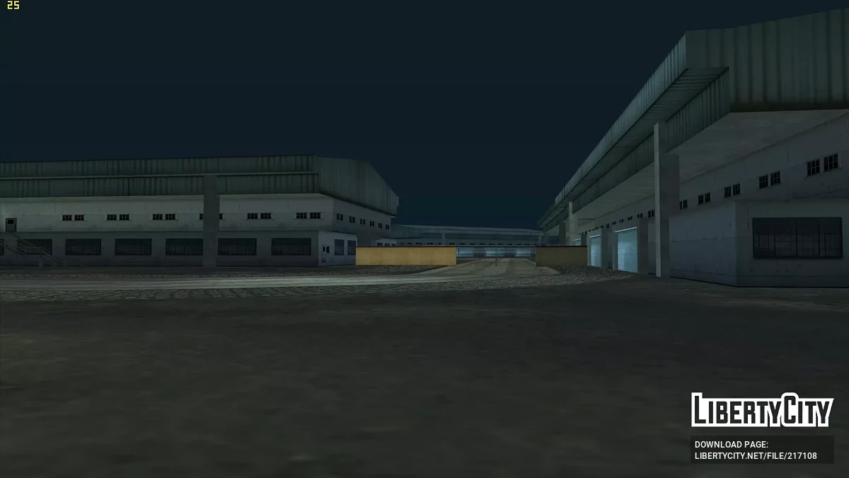 Военная база у берегов LS / GTA San Andreas