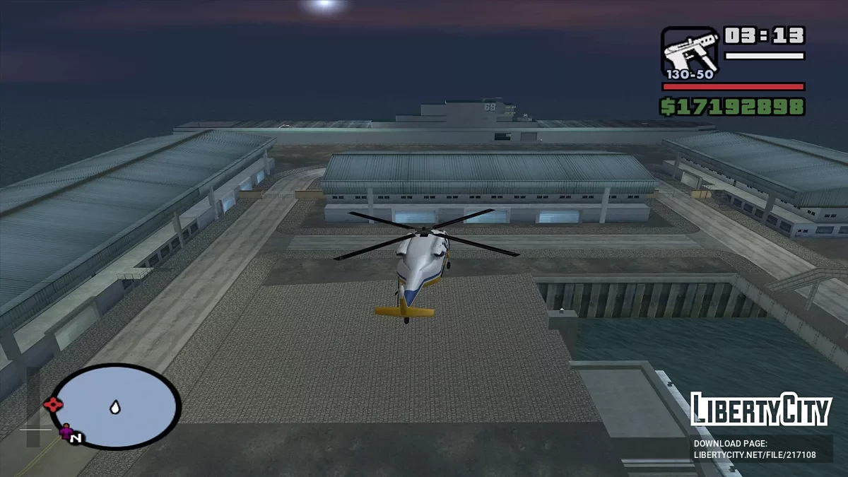 Военная база у берегов LS / GTA San Andreas