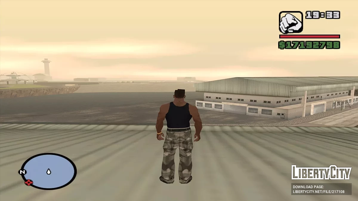 Военная база у берегов LS / GTA San Andreas