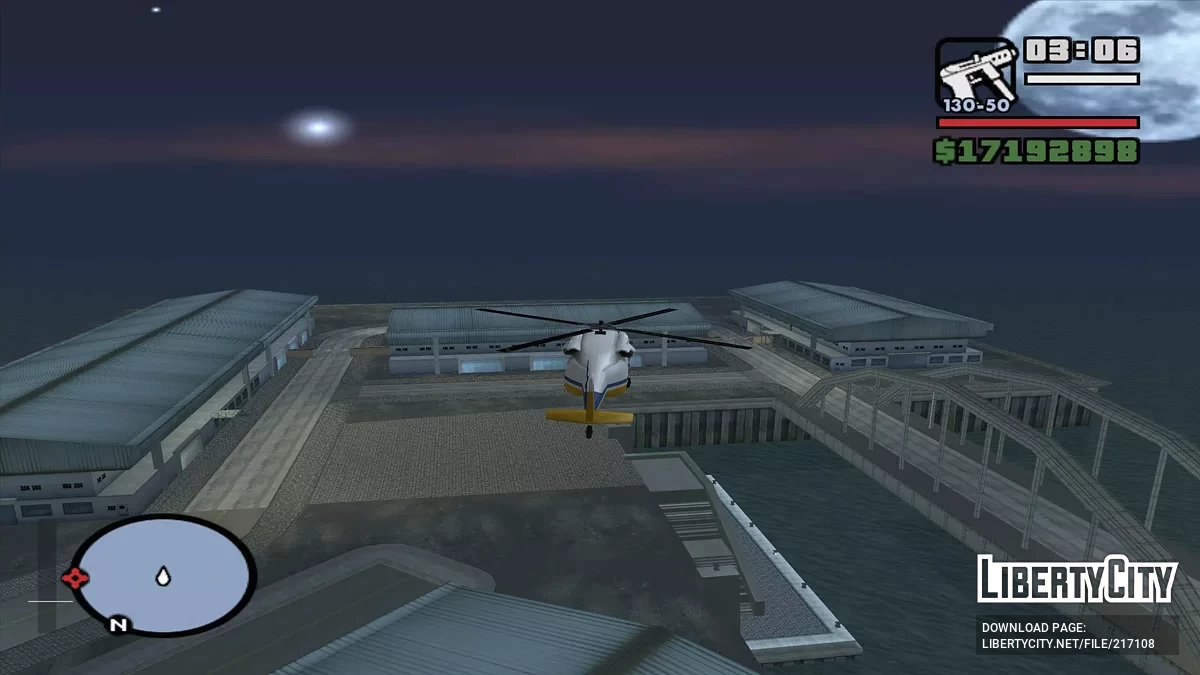 Военная база у берегов LS / GTA San Andreas