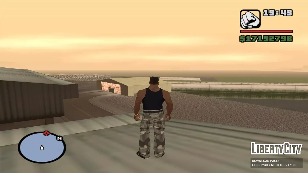 Военная база у берегов LS / GTA San Andreas