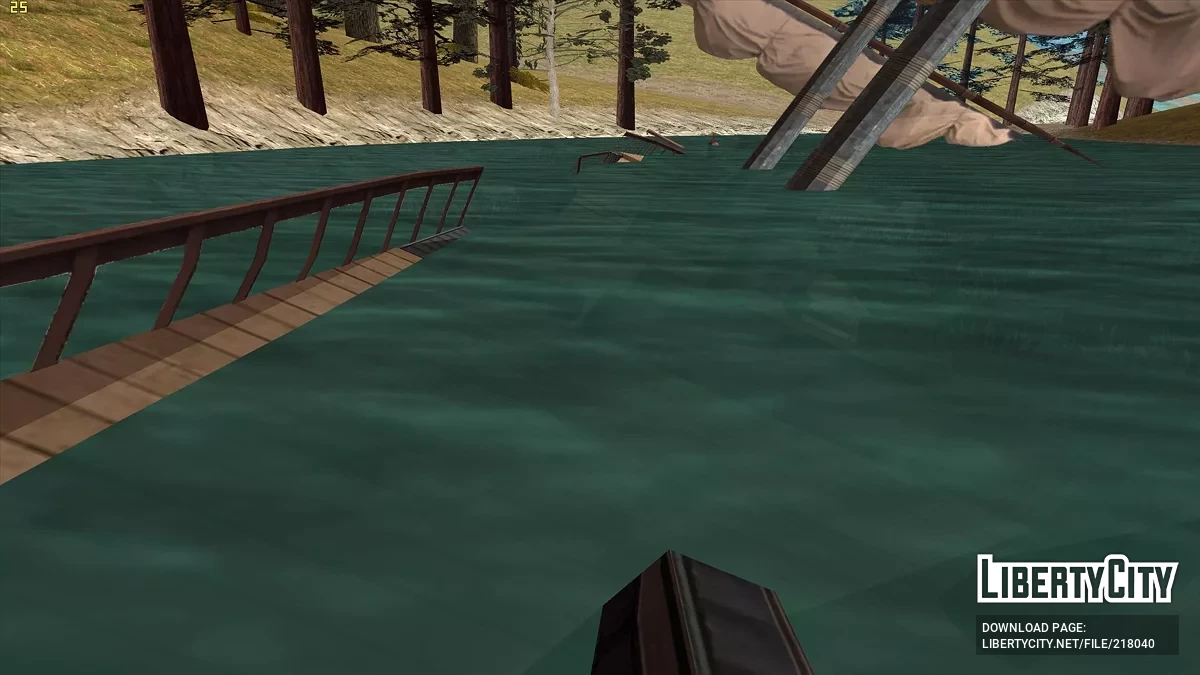 Затонувшее судно / GTA San Andreas