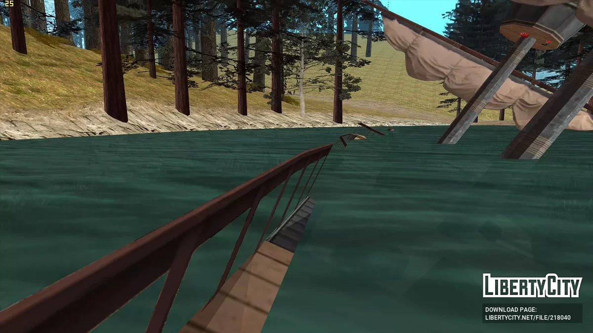 Затонувшее судно / GTA San Andreas