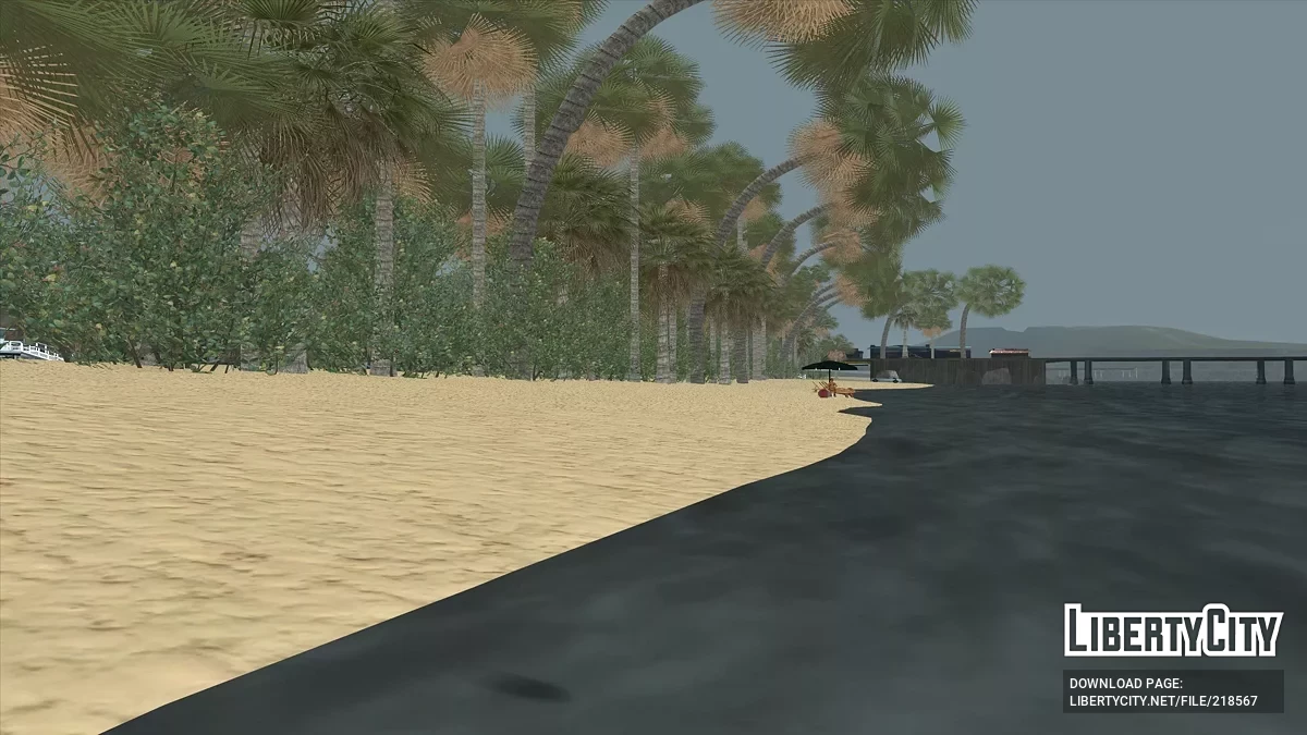 Новый пляж в LS / GTA San Andreas