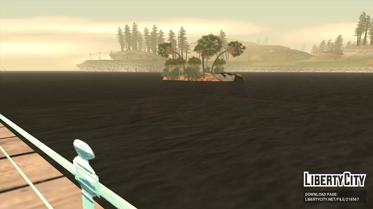 Новый пляж в LS / GTA San Andreas