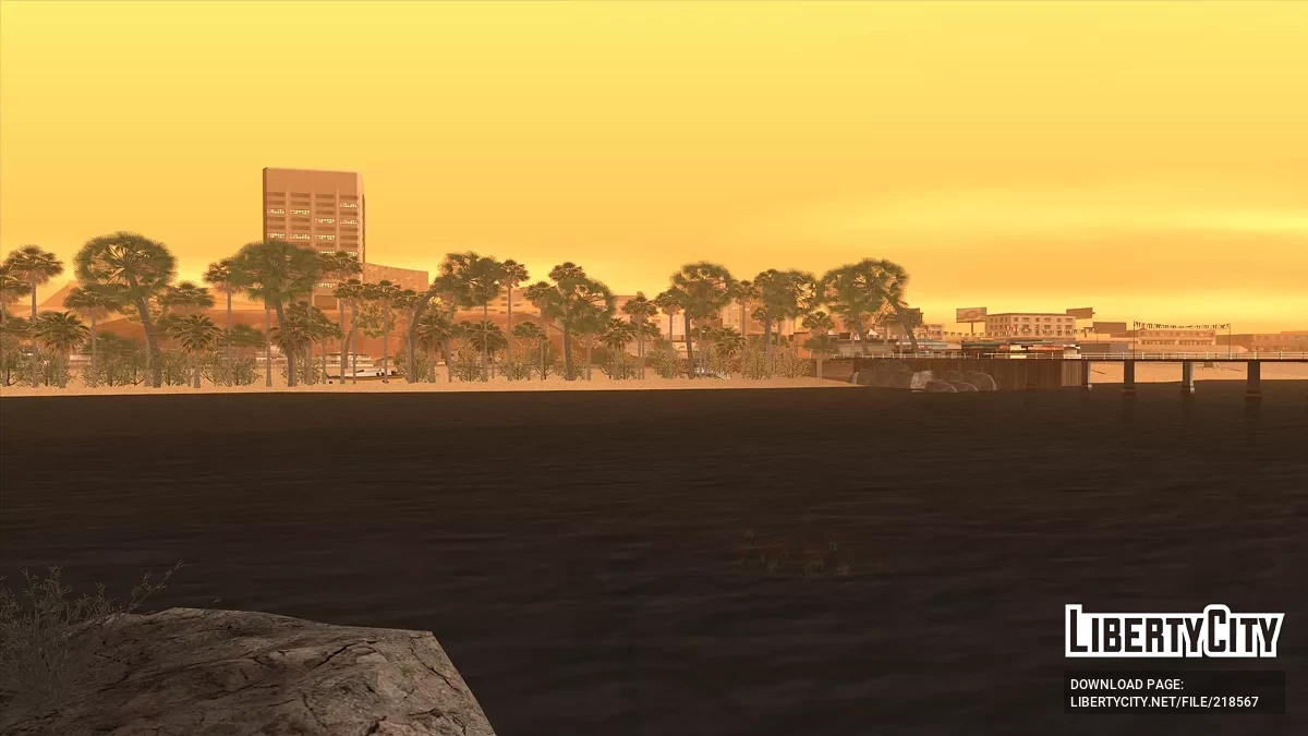 Новый пляж в LS / GTA San Andreas